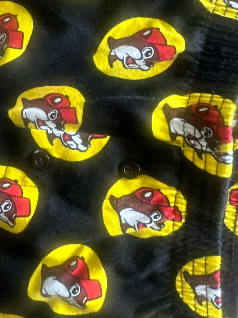 NWOT BUC-EE’s The Beaver, 95% Cotton Small Black Mens’ Button Boxer Shorts